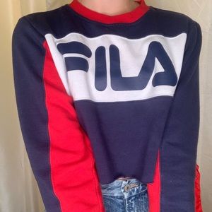 Fila Cropped Crewneck☀️